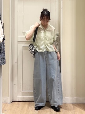 さこ2442さん（レディース・161cm）の春コーディネート