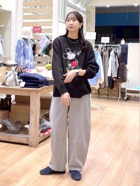 さこ2442さん（レディース・161cm）の冬コーディネート