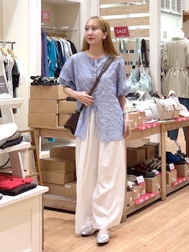 さこ2442さん（レディース・161cm）の夏コーディネート