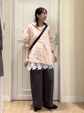 さこ2442さん（レディース・161cm）の春コーディネート