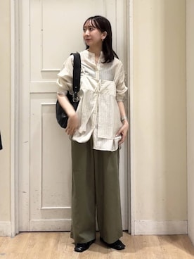 「studio CLIP（スタディオクリップ）のアイテム（シューズ）」を使った、さこ2442さん（レディース・161cm）の春コーディネート
