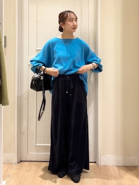 「studio CLIP（スタディオクリップ）のアイテム」を使った、さこ2442さん（レディース・161cm）の秋コーディネート