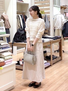 さこ2442さん(レディース・161cm)の春コーディネート