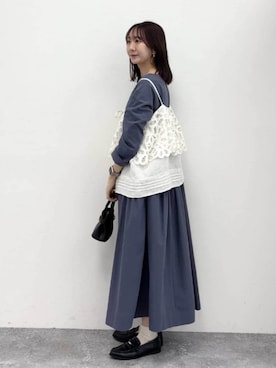 さこ2442さん（レディース・161cm）の春コーディネート