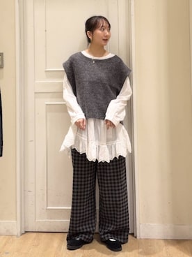 さこ2442さん(レディース・161cm)の秋コーディネート