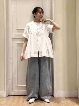 さこ2442さん（レディース・161cm）の春コーディネート