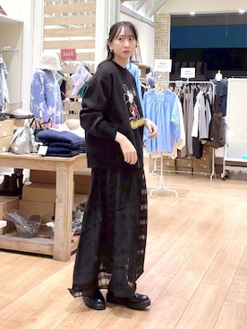 さこ2442さん（レディース・161cm）の冬コーディネート