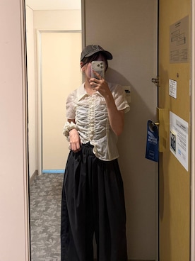 さこ2442さん(レディース・161cm)の夏コーディネート