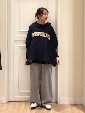 さこ2442さん（レディース・161cm）の冬コーディネート