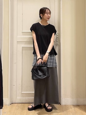 さこ2442さん（レディース・161cm）の夏コーディネート