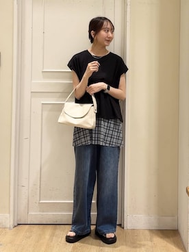 さこ2442さん（レディース・161cm）の夏コーディネート