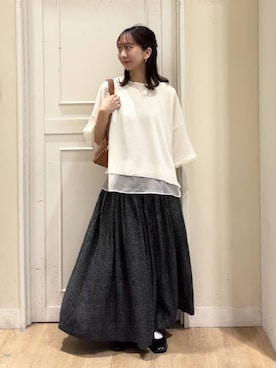 さこ2442さん（レディース・161cm）の春コーディネート