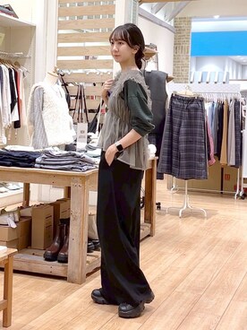 さこ2442さん（レディース・161cm）の秋コーディネート