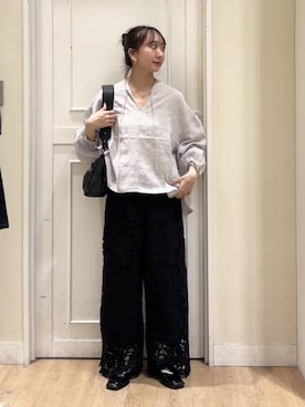 「studio CLIP（スタディオクリップ）のアイテム（シューズ）」を使った、さこ2442さん（レディース・161cm）の春コーディネート
