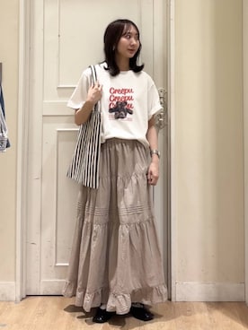 さこ2442さん（レディース・161cm）の春コーディネート