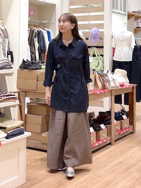 「アイテム（その他アウター）」を使った、さこ2442さん（レディース・161cm・20代）の夏コーディネート