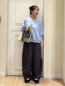 「studio CLIP（スタディオクリップ）のアイテム（シューズ）」を使った、さこ2442さん（レディース・161cm）の春コーディネート