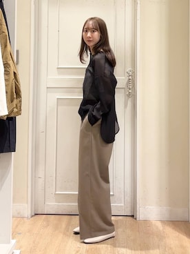 さこ2442さん（レディース・161cm）の秋コーディネート