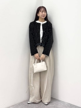 さこ2442さん（レディース・161cm）の冬コーディネート