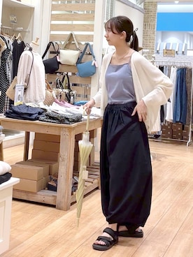 「アイテム（長傘）」を使った、さこ2442さん（レディース・161cm・20代）の夏コーディネート