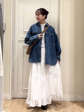 さこ2442さん(レディース・161cm)の春コーディネート