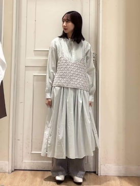 さこ2442さん（レディース・161cm）の春コーディネート