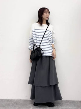 さこ2442さん（レディース・161cm）の春コーディネート