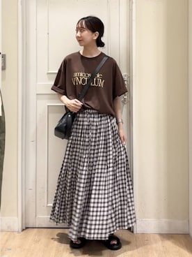 さこ2442さん(レディース・161cm)の夏コーディネート