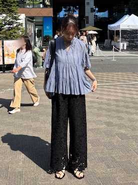 さこ2442さん(レディース・161cm)の春コーディネート