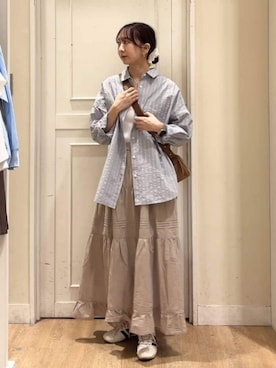 さこ2442さん（レディース・161cm）の春コーディネート