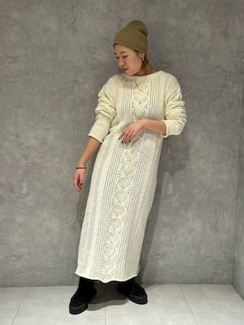 丸山彩也夏さん（レディース・161cm）の秋コーディネート