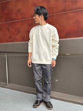 「アイテム（パンツ）」を使った、atsushiさん（メンズ・160cm・50代）の秋コーディネート