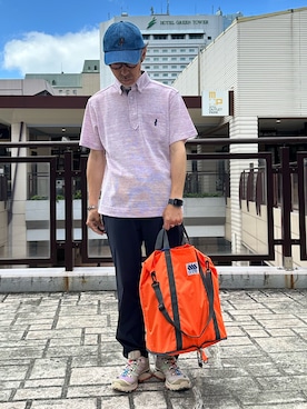 「NOLLEY'S LIGHT（ノーリーズライト）のアイテム」を使った、atsushiさん（メンズ・160cm）の春コーディネート