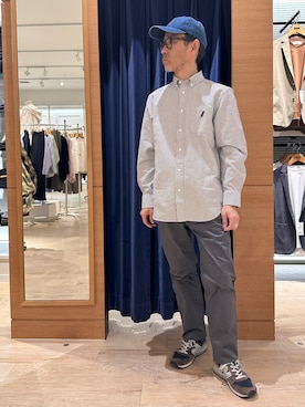 「NOLLEY'S LIGHT（ノーリーズライト）のアイテム」を使った、atsushiさん（メンズ・160cm）の冬コーディネート