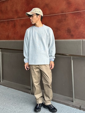 「アイテム（パンツ）」を使った、atsushiさん（メンズ・160cm・50代）の秋コーディネート