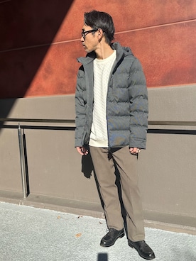 「アイテム（ジャケット/アウター）」を使った、atsushiさん（メンズ・160cm・50代）の冬コーディネート