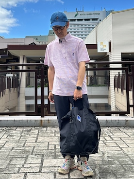 「NOLLEY'S LIGHT（ノーリーズライト）のアイテム」を使った、atsushiさん（メンズ・160cm）の春コーディネート
