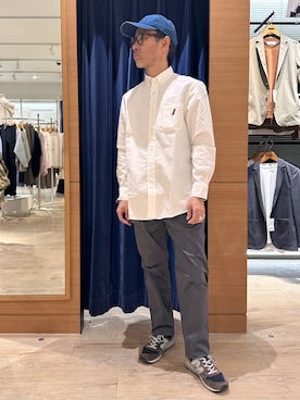 「NOLLEY'S LIGHT（ノーリーズライト）のアイテム」を使った、atsushiさん（メンズ・160cm）の冬コーディネート