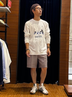 「NOLLEY'S LIGHT（ノーリーズライト）のアイテム」を使った、atsushiさん（メンズ・160cm）の秋コーディネート