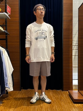 「NOLLEY'S LIGHT（ノーリーズライト）のアイテム」を使った、atsushiさん（メンズ・160cm）の秋コーディネート