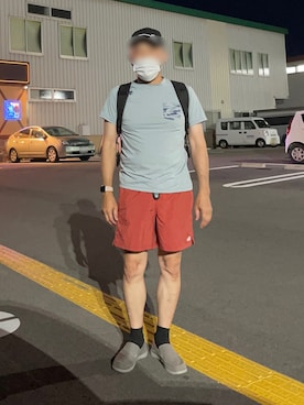 「DESCENTE（デサント）のアイテム」を使った、hirochanさん（メンズ・174cm）の夏コーディネート