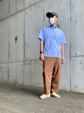 「crocs（クロックス）のアイテム（スニーカー）」を使った、hirochanさん（メンズ・174cm）の秋コーディネート