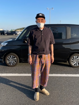 「crocs（クロックス）のアイテム（スニーカー）」を使った、hirochanさん（メンズ・174cm）の春コーディネート