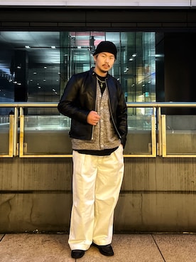 ミチさん(メンズ・182cm)の春コーディネート