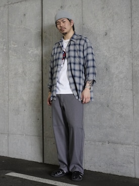 ミチさん（メンズ・182cm）の夏コーディネート