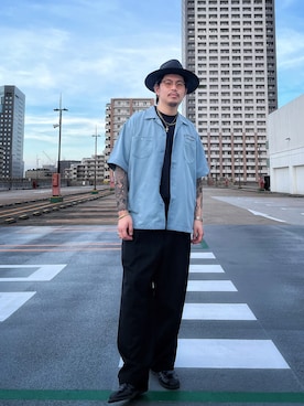 ミチさん(メンズ・182cm)の夏コーディネート