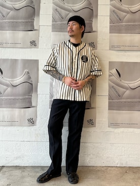 ミチさん（メンズ・182cm）の夏コーディネート