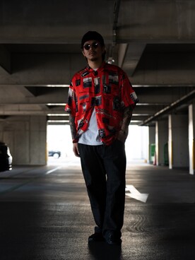 ミチさん（メンズ・182cm）の夏コーディネート