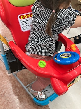 「カラー×コーデ」｜✿ライオンとウサギちゃん✿さん（キッズ・80cm）の春コーディネート