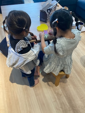 bear⸝⸝⸝⸝♡︎さん（キッズ・100cm）の春コーディネート